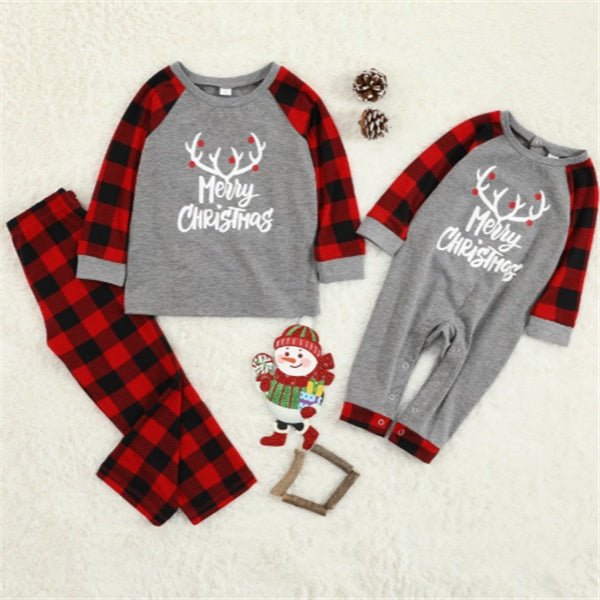 Family matching pajamas set - silverfoxgoods